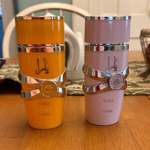 Lattafa Yara Set - Orange and Pink